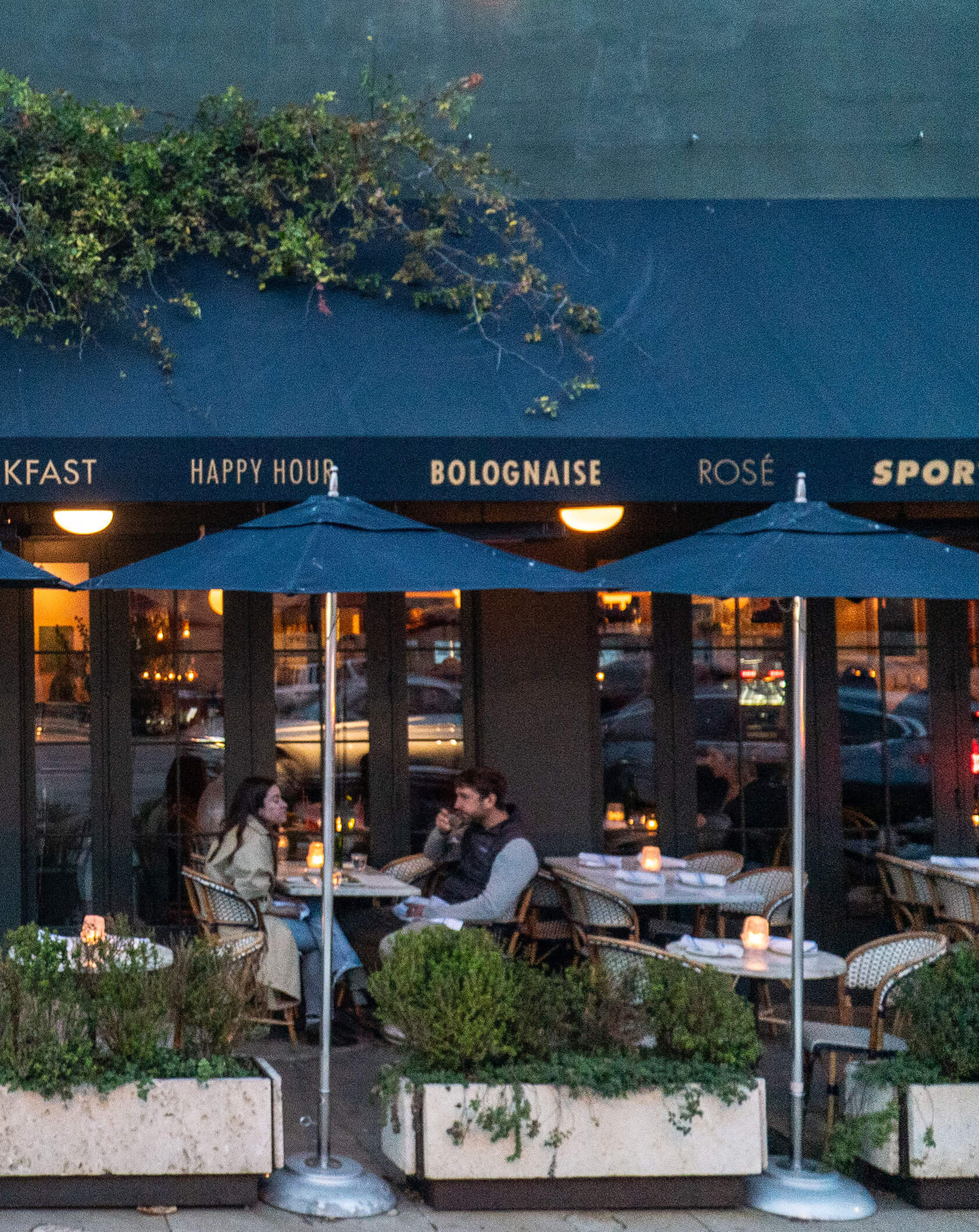 Exterior of June's All Day restaurant in South Congress Austin